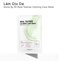 Mặt nạ SOME BY MI Real - Teatree Calming Care Mask - HÀNG NHẬP KHẨU