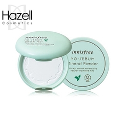 Phấn phủ nén Innisfree No-Sebum Mineral Pact 8.5g (Xanh mẫu mới)