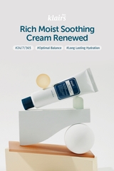 Kem dưỡng ẩm Dear, Klairs Rich Moist Soothing Cream 80ml - HÀNG NHẬP KHẨU