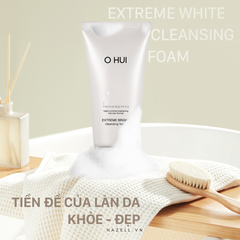 Sữa rửa mặt OHUI Extreme Bright Cleansing Foam 160ml - HÀNG NHẬP KHẨU