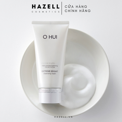 Sữa rửa mặt OHUI Extreme Bright Cleansing Foam 160ml - HÀNG NHẬP KHẨU