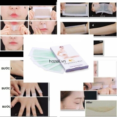 Miếng wax lông Runcaili Depilatory  Wax (10 miếng)
