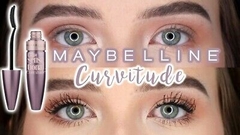 Mascara Maybelline Lash Sensational Curvitude 9.5ml - Tím