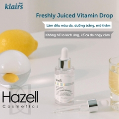 Tinh chất Klairs Freshly Juiced Vitamin Drop 35ml - HÀNG NHẬP KHẨU