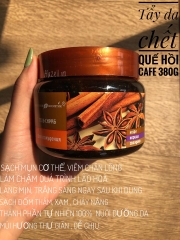 Tẩy da chết Quế Hồi Cafe 380g