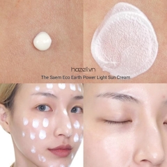 Kem chống nắng The Saem Eco Earth Light Sun Cream SPF50+PA++++ (Vàng)