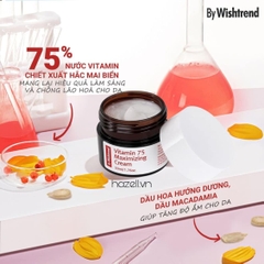 Kem dưỡng By Wishtrend Vitamin 75 Maximizing Cream (50ml) - HÀNG NHẬP KHẨU