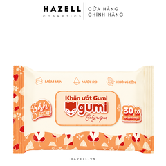 Khăn ướt Gumi (gói 30 tờ) - HNK