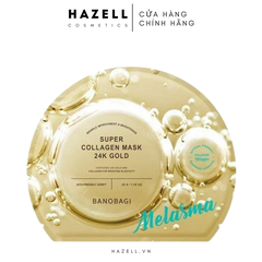 Mặt nạ BANOBAGI Super Collagen Mask 24K Gold - HNK