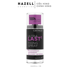 Xịt khoá nền Catrice Ultra Last2 Fixing Spray 50ml - HÀNG NHẬP KHẨU