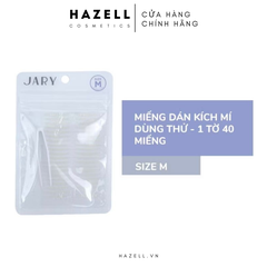 Kích mí tàng hình kèm nhíp Jary Eyelid Tape 40 miếng