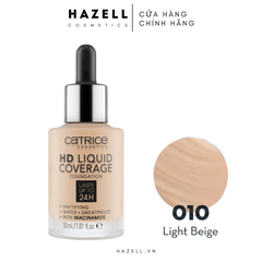 Kem nền Catrice HD Liquid Coverage Foundation 30ml - HÀNG NHẬP KHẨU