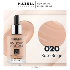 Kem nền Catrice HD Liquid Coverage Foundation 30ml - HÀNG NHẬP KHẨU