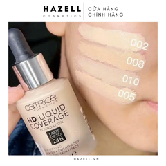 Kem nền Catrice HD Liquid Coverage Foundation 30ml - HÀNG NHẬP KHẨU