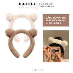 Băng đô cài tóc tai gấu tròn Jary Hair Band - HB3
