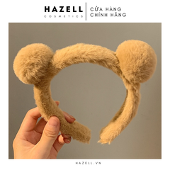 Băng đô cài tóc tai gấu tròn Jary Hair Band - HB3
