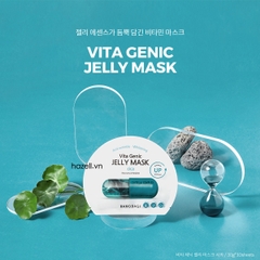 Mặt nạ BANOBAGI Vita Genic - Cica Jelly Mask Soothe & Moisturize ( Xanh đậm )