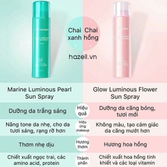 Xịt chống nắng toàn thân JM Solution Glow Luminous Flower Sun Spray SPF50+ PA++++ 180ml