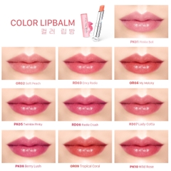 Son dưỡng có màu Vacosi Natural Studio Color Lipbalm 3g