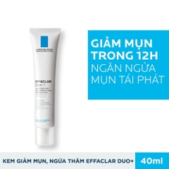 Trị mụn LA ROCHE-POSAY Effaclar DUO (+) 40ml  ( Tặng kèm sữa rửa mặt LA ROCHE-POSAY Effaclar 50ml )