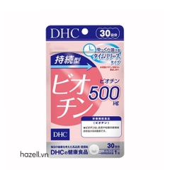 Viên uống hỗ trợ làm đẹp tóc và móng DHC Sustained Release Biotin - HÀNG NHẬP KHẨU