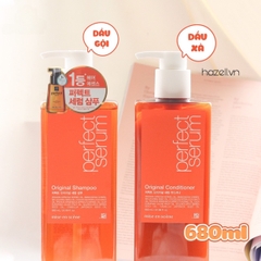 Dầu xả MISE EN SCÈNE Perfect Serum Original Conditioner 680ml (Cam mẫu mới)