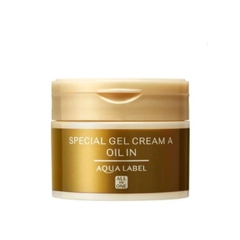 Kem dưỡng Shiseido Aqua Label 5in1 Special Gel Cream Oil In 90g (Vàng)