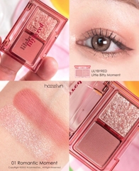 Bảng phấn mắt 2 ô Lilybyred Little Bitty Moment Shadow 1,6g