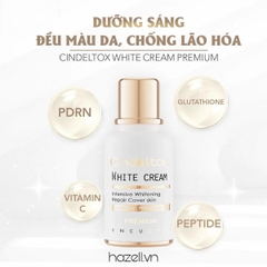Kem truyền trắng da INCUGEN Cindeltox White Cream Premium 50ml