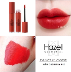 Son kem lì 3CE Soft Lip Lacquer 6g