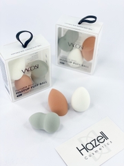 Set 3 mút mini Blender Vacosi Makeup Puff Ball PH05-02