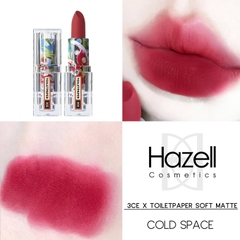 Son thỏi 3CE x TOILETPAPER Soft Matte Lipstick 3.5g