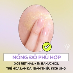Sample Kem dưỡng By Wishtrend Vitamin A-Mazing Bakuchiol Night Cream 1g