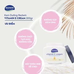 Kem dưỡng Redwin Vitamin E Cream 300g (Hũ)