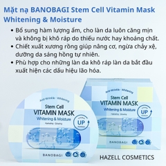 Mặt nạ BANOBAGI Stem Cell Vitamin Mask Whitening & Moisture