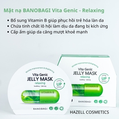 Mặt nạ BANOBAGI Vita Genic - Relaxing Jelly Mask Soothing Calming ( Xanh Lá )