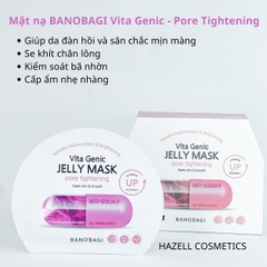 Mặt nạ BANOBAGI Vita Genic - Pore Tightening Jelly Mask Elastic Skin & Smooth ( Hồng )