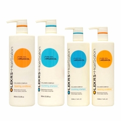 Bộ gội-xả OLEXRS+HairSalon Argan Oil Collagen Complex 500ml