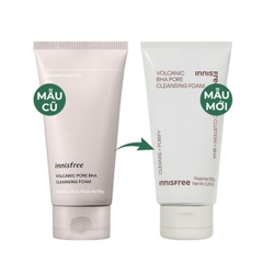 Sữa rửa mặt Innisfree Volcanic BHA Pore Cleansing Foam 150g (Mẫu mới)