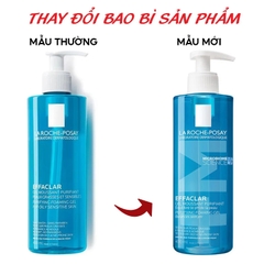 Gel rửa mặt LA ROCHE-POSAY Effaclar Gel Moussent Purifian 400ml