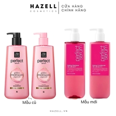 Bộ gội-xả MISE EN SCÈNE Perfect Serum Styling (Hồng mẫu mới)