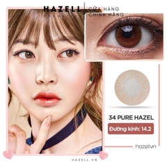 Lens H34 Brown 0.00 ( Một ngày )