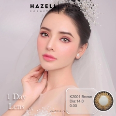 Lens K2001 Brown 0.00 ( Một ngày )