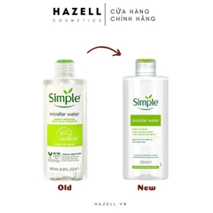 Nước tẩy trang Simple Micellar Water 200ml