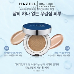 Phấn nước Klavuu Blue Pearlsation High Coverage Marine Collagen Aqua Cushion 12g (XANH)