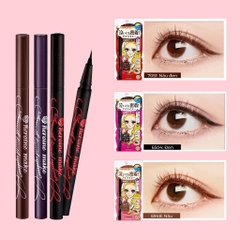 Kẻ mắt nước KISSME Heroine Make Smooth Liquid Eyeliner Water Proof 0.4ml - HÀNG NHẬP KHẨU