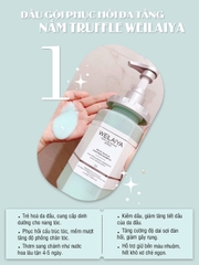 Bộ gội - xả phục hồi đa tầng Nấm Truffle WEILAIYA Perfume Repair Series 450ml - HÀNG NHẬP KHẨU