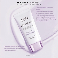 Kem chống nắng d'Alba White Truffle Purple Tone Up Suncream SPF 50+ PA++++ 50ml - Tím