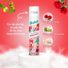 Dầu gội khô Batiste Dry Shampoo Fragrance 200ml - HÀNG NHẬP KHẨU