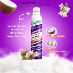 Dầu gội khô Batiste Dry Shampoo Added Benefits 200ml - HÀNG NHẬP KHẨU
